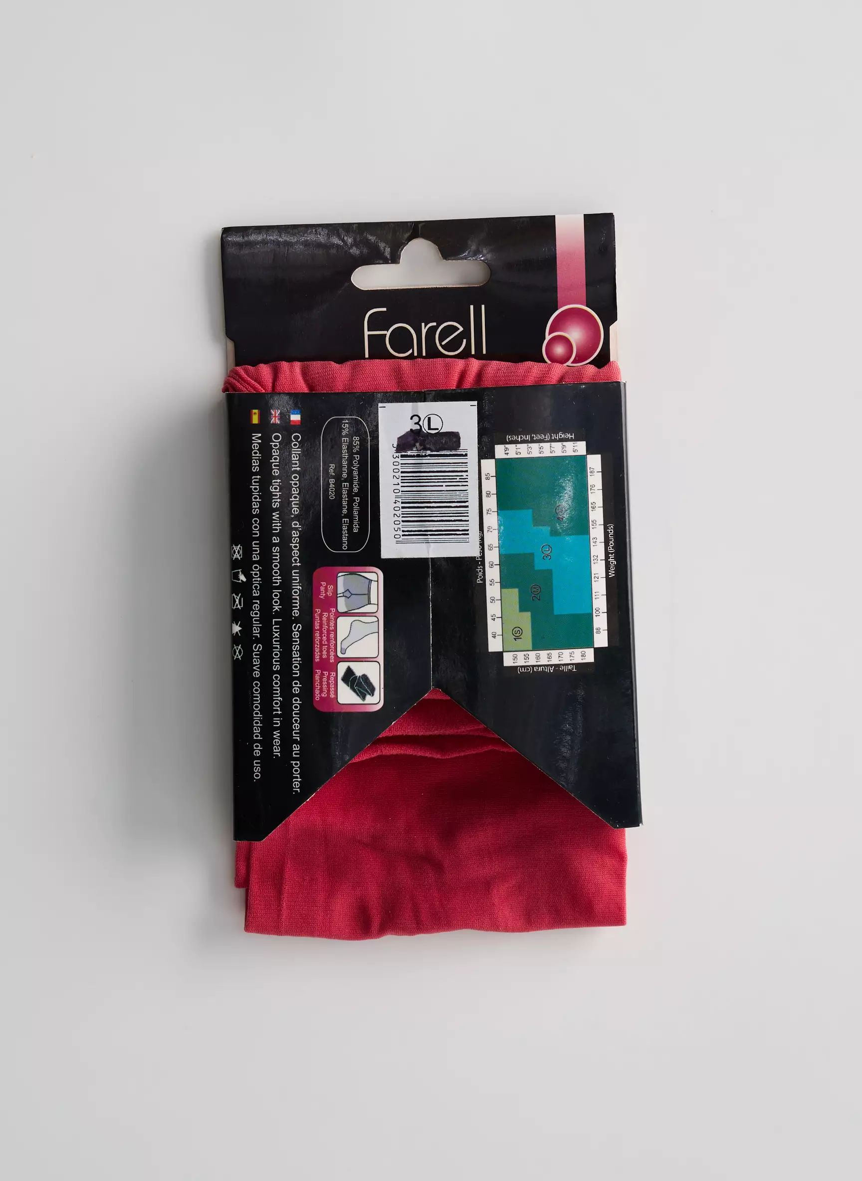 Farell Collant Femme couleur rose