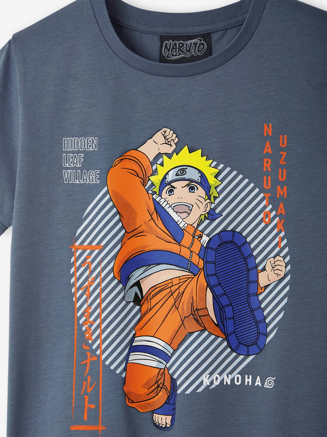 T-shirt garçon Naruto® bleu canard