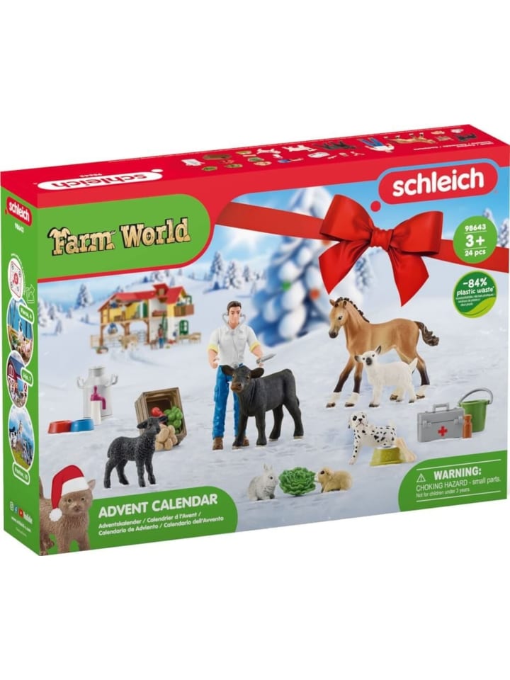 Schleich Farm World Adventskalender in Mehrfarbig ab 3 Jahre günstig kaufen onesize