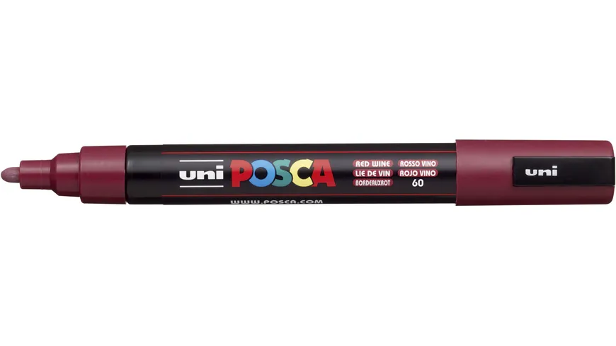 FABER-CASTELL  Marker UNI POSCA PC-5M weinrot weinrot