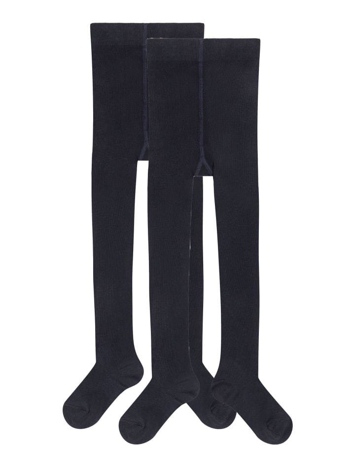 S. Oliver Strumpfhose 2er Pack essentials in navy günstig kaufen