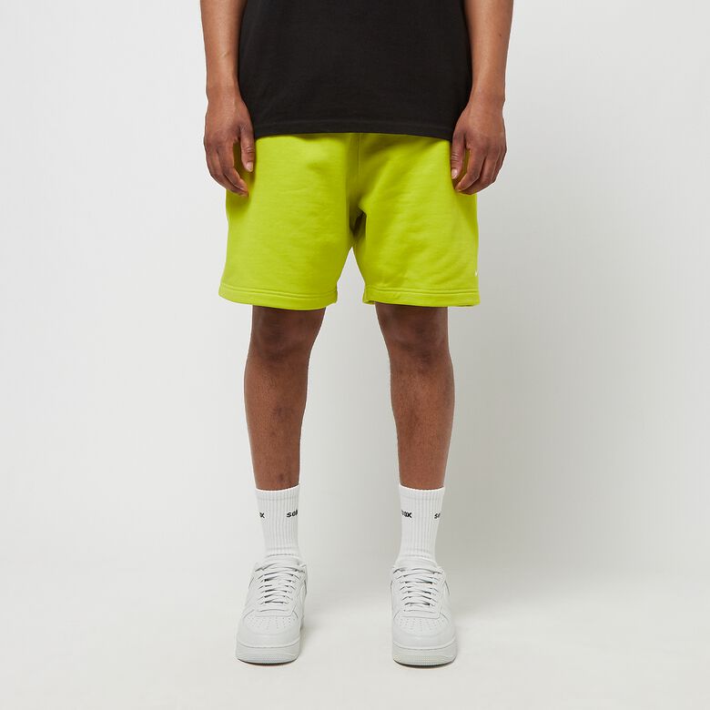 NIKE Solo Swoosh French Terry Short bright cactus/white
