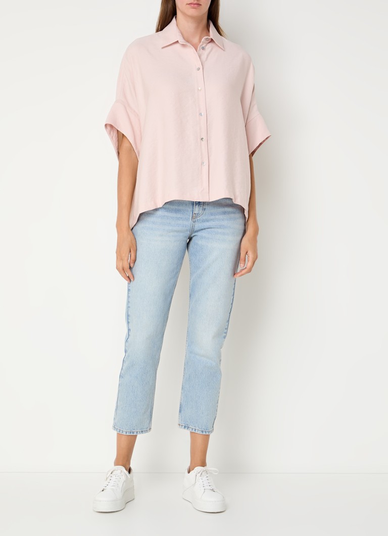 Blusa Benetton Summer Mood con maniche a pipistrello oversize
