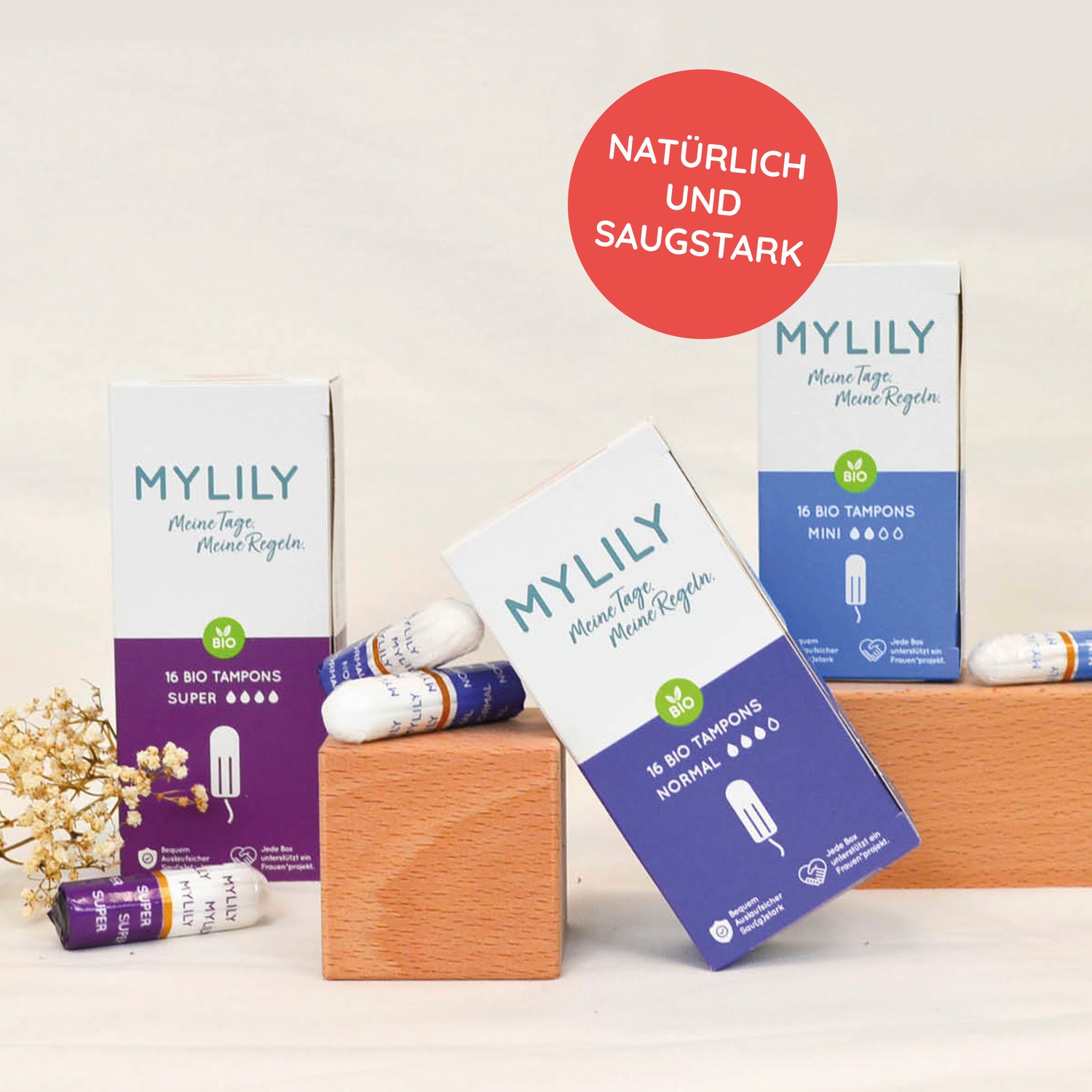 Bio-Tampon Normal 6er Vorratspack