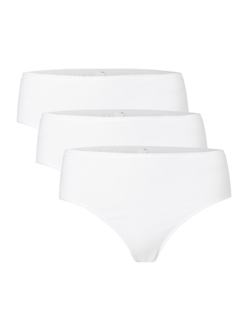 Panties im 3er-Pack in weiß
