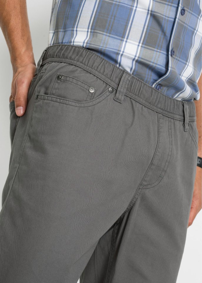 Regular Fit Schlupfhose, Straight (2er Pack)