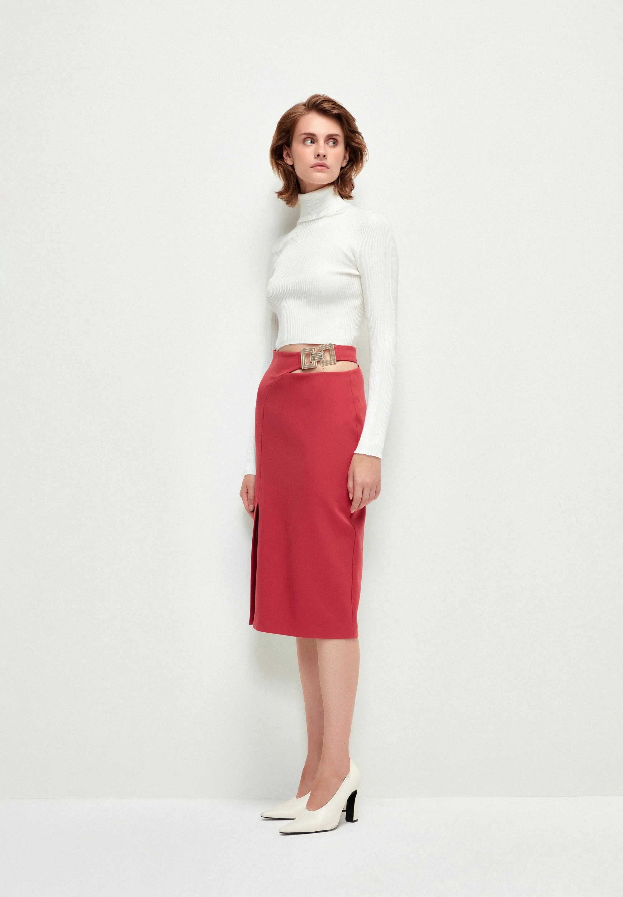 adL SLIT- Falda lápiz