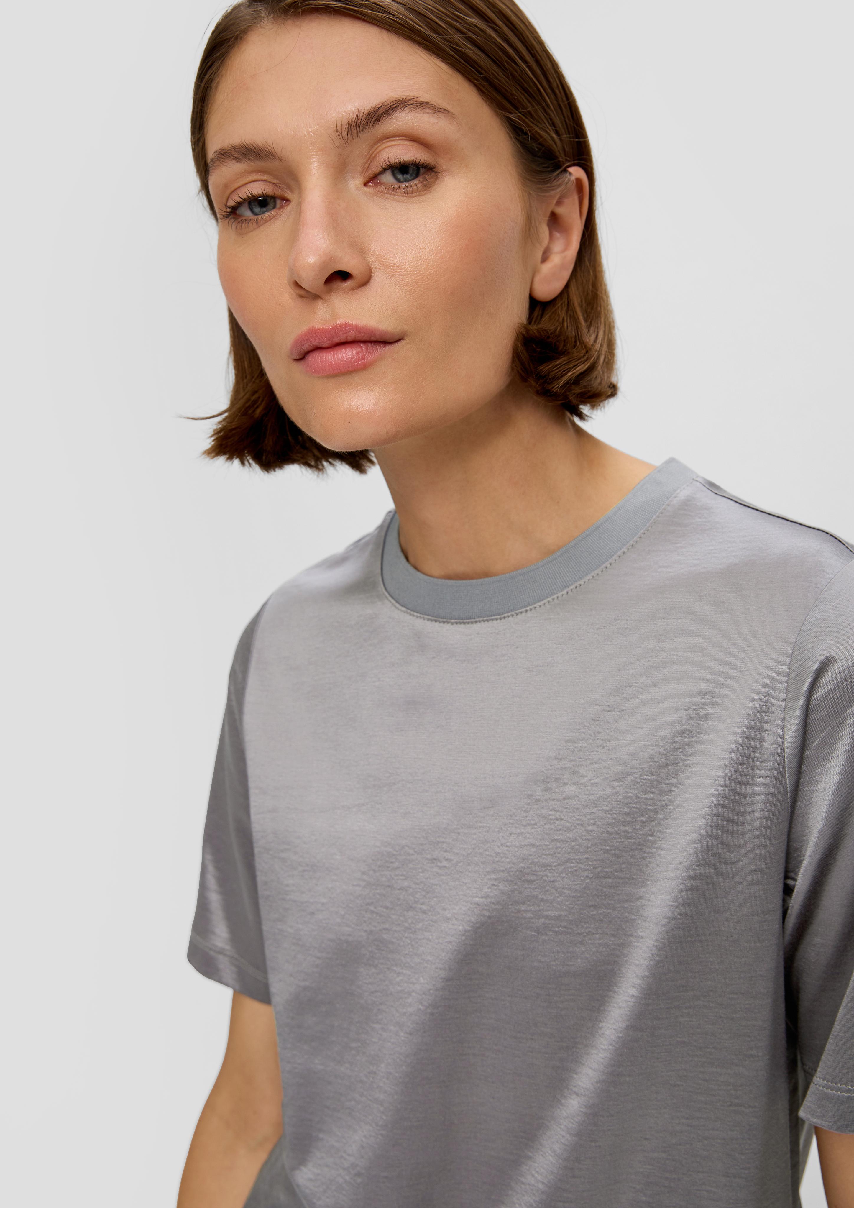 T-Shirt aus schimmerndem Viskosemix  2135089-9444