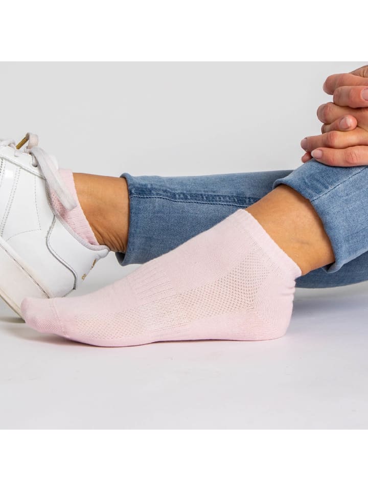 Occulto 6er Pack Sneaker Socken aus Bio-Baumwolle Jana in Schwarz-Grau-Weiß günstig kaufen