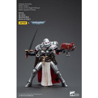 Warhammer 40k Actionfigur: Adepta Sororitas: Battle Sisters Order of the Argent Shroud - Sister Superior Evinka