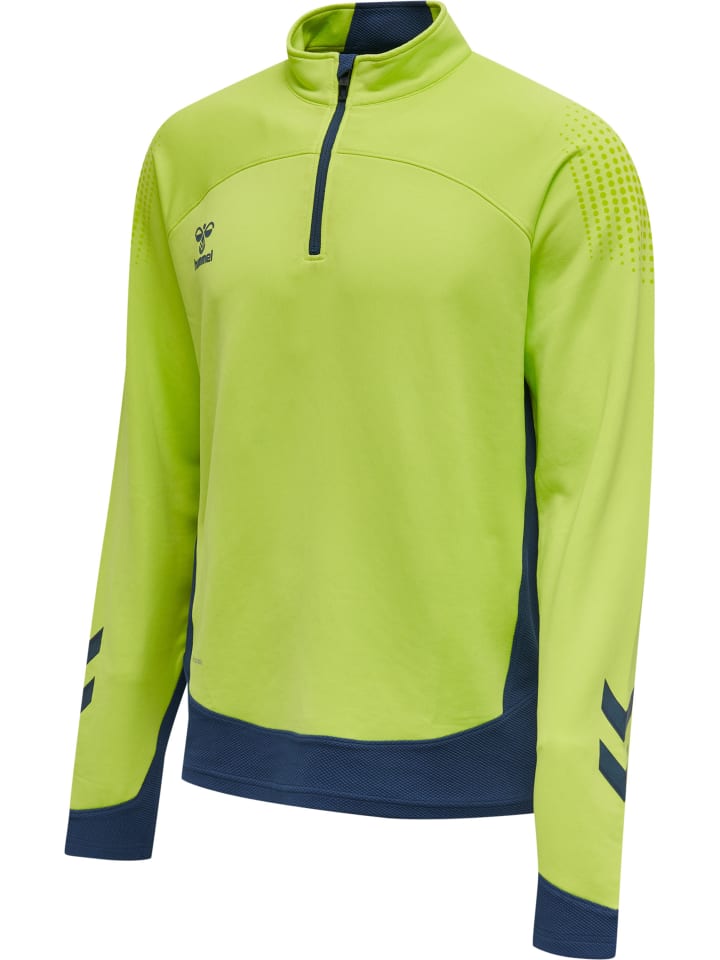 Hummel Hummel Halbreißverschluss Sweatshirt Hmllead Herren in LIME PUNCH günstig kaufen