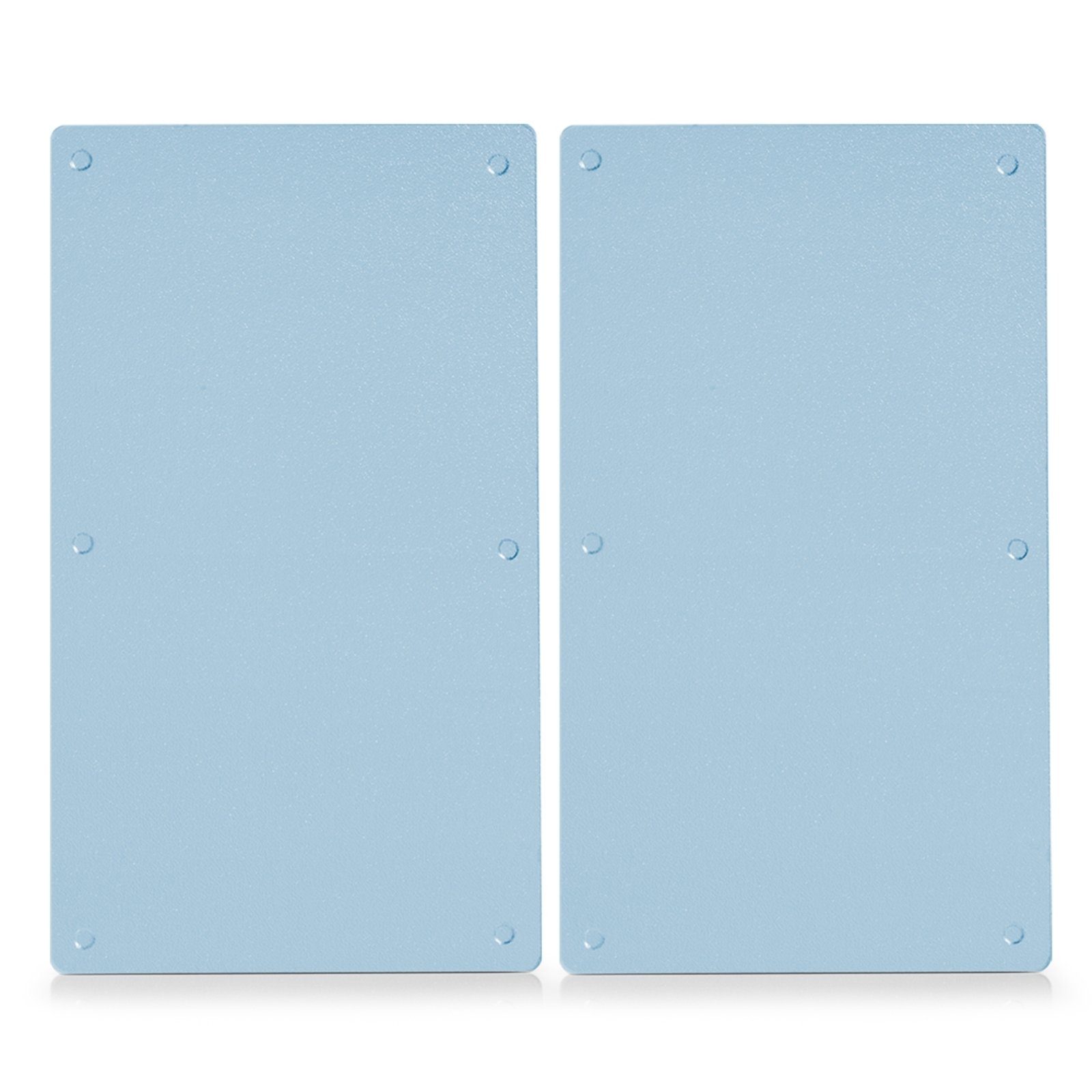 Neuetischkultur Schneide- und Abdeckplatte Herdabdeckplatten Set Schneideplatten, Glas, (Set, 2 tlg)