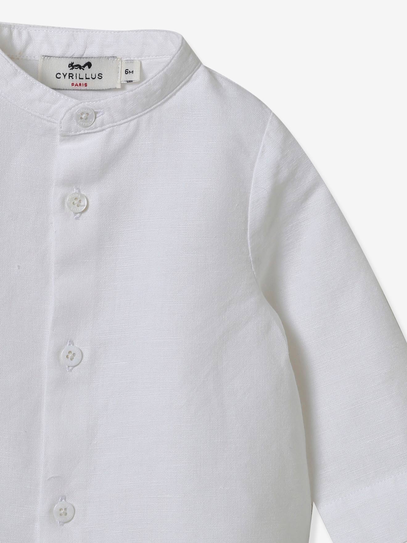Chemise bébé col mao CYRILLUS