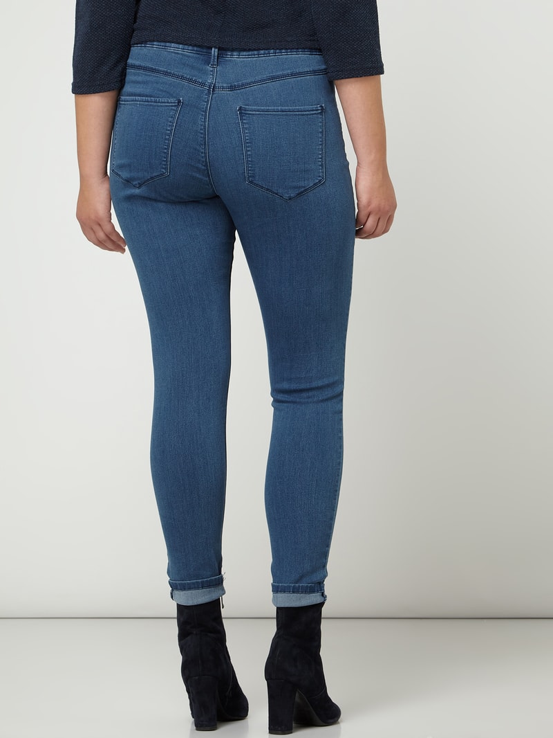 PLUS SIZE Jeans in schmaler Passform mit Stretch-Anteil in jeans