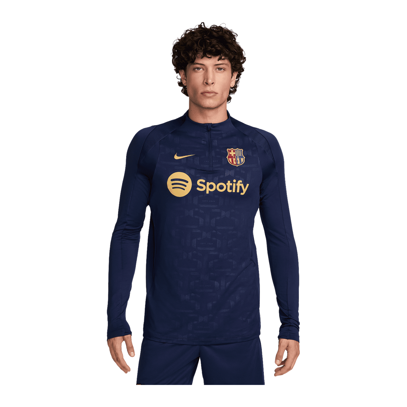 Nike FC Barcelona Strike Drill Top Sweatshirt Blau F411