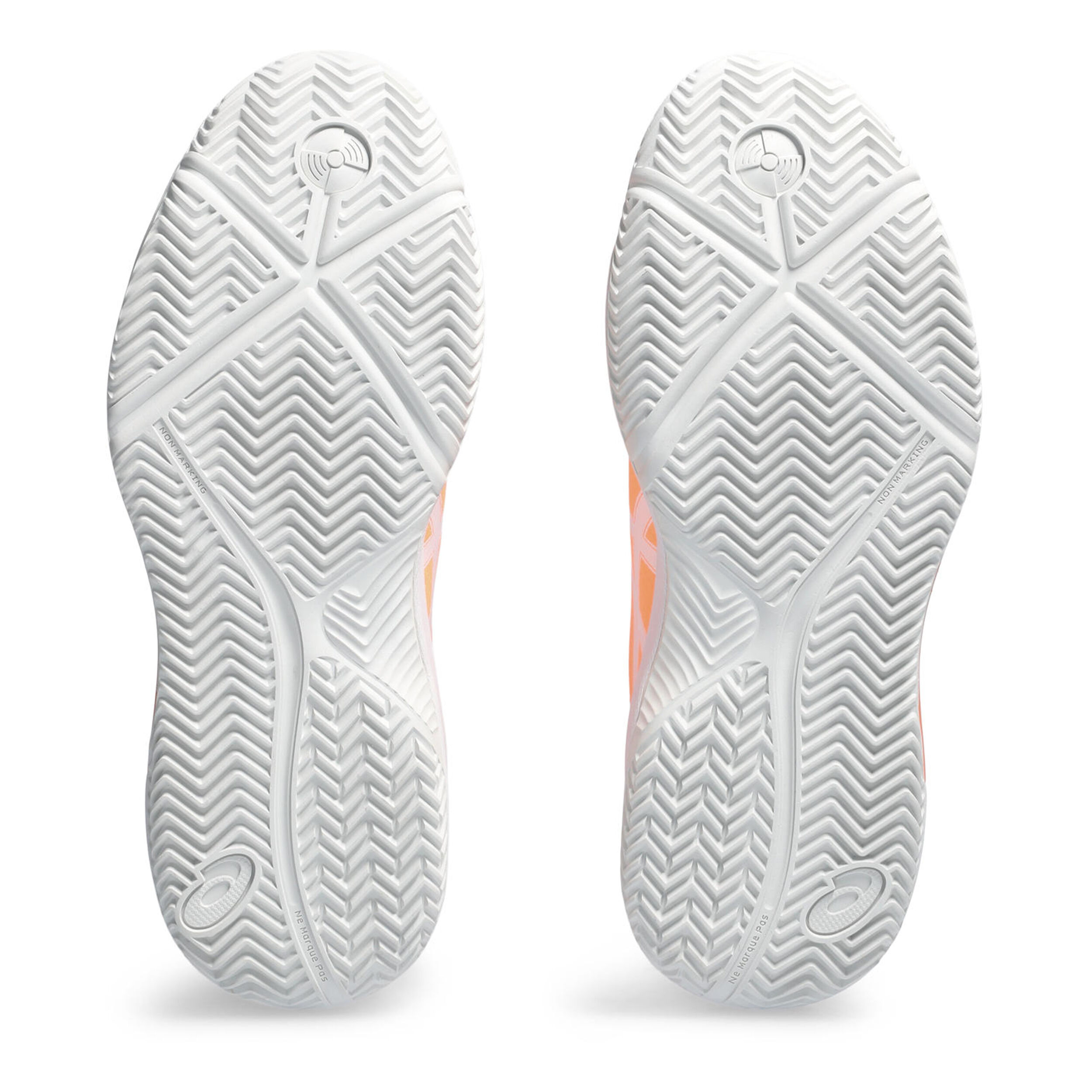 Gel-Dedicate 8 Padelschuh Damen - Apricot, Weiß
