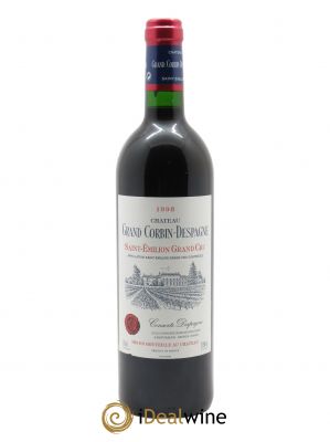 Château Grand Corbin Despagne Grand Cru Classé  1998 - Lot de 1 Bouteille