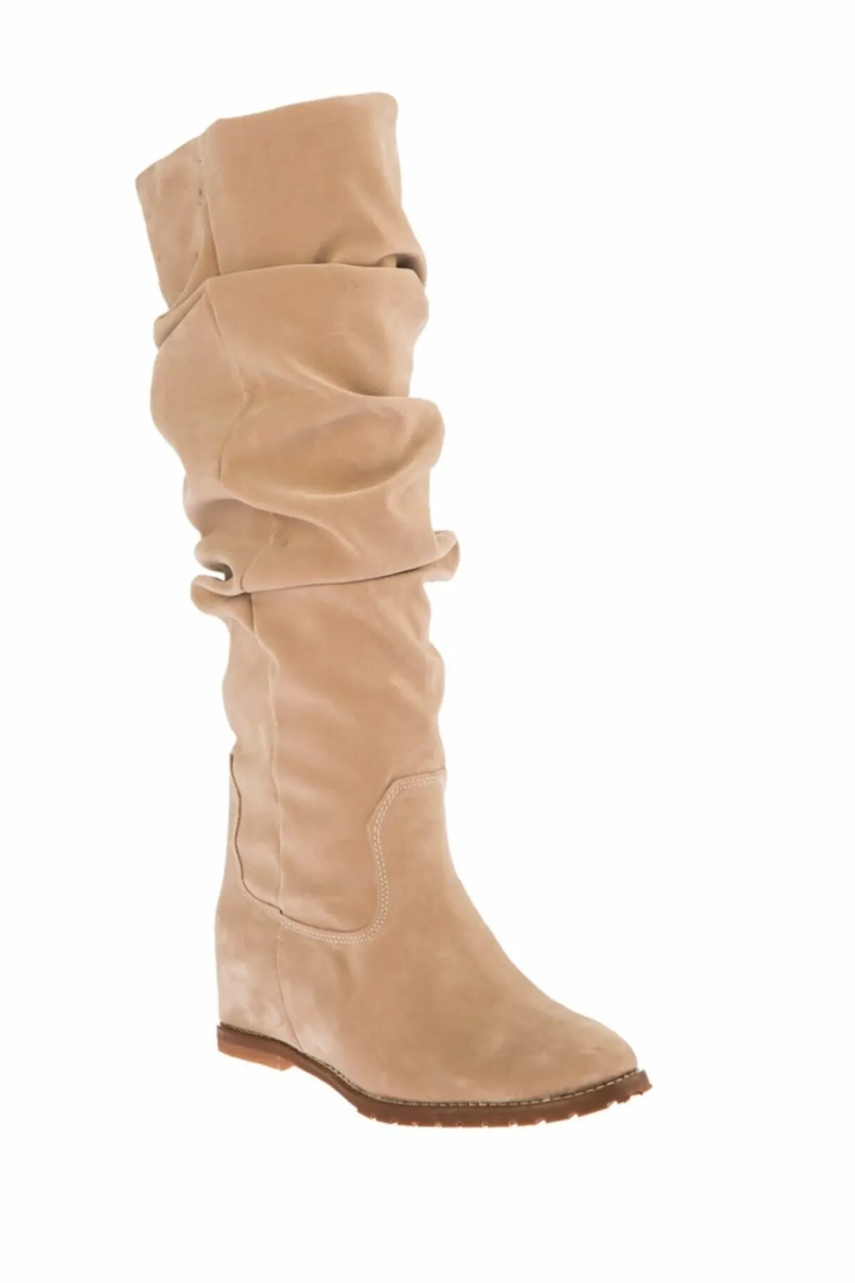 Fox Shoes  Nerzfarbene Damenstiefel E735051702