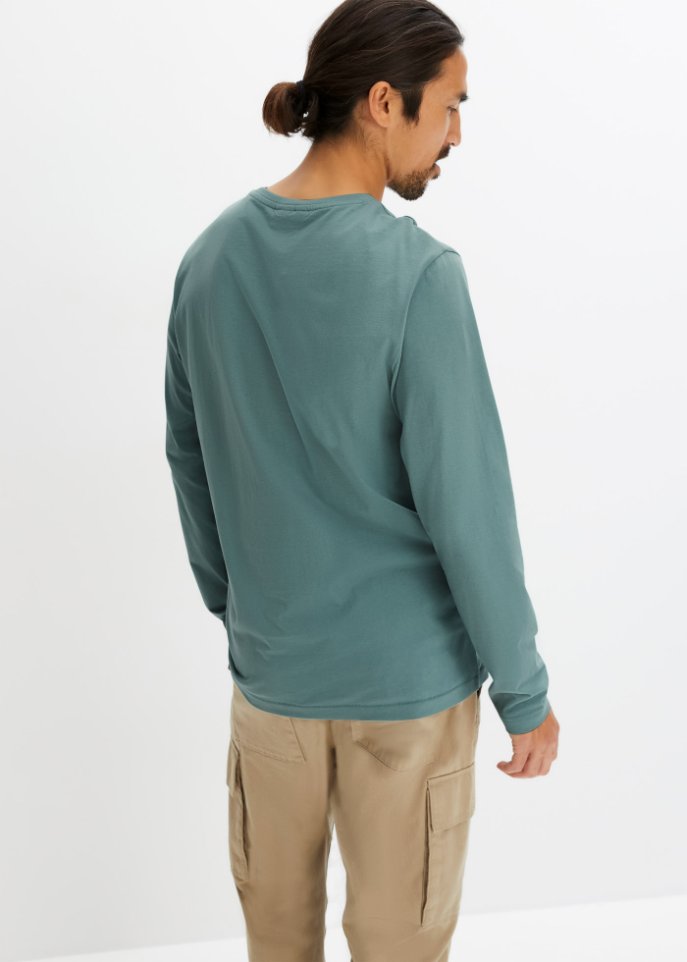 Langarmshirt aus Bio-Baumwolle