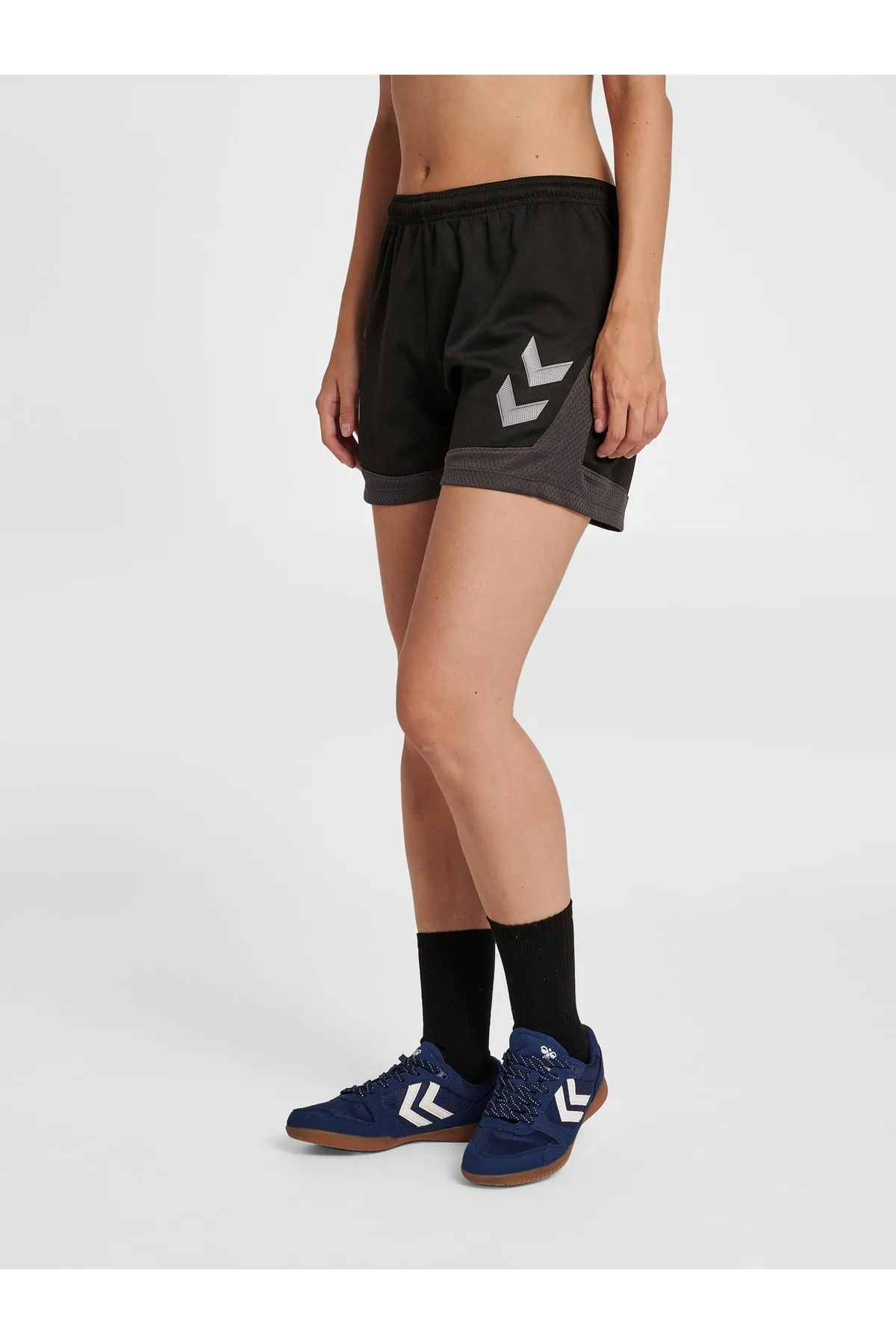 hummel  Kurze Sporthose - Schwarz - Mittlerer Bund