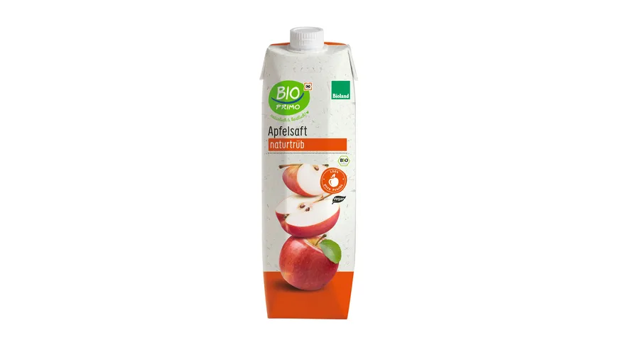 BIO PRIMO Bioland-Apfelsaft naturtrüb 1 l