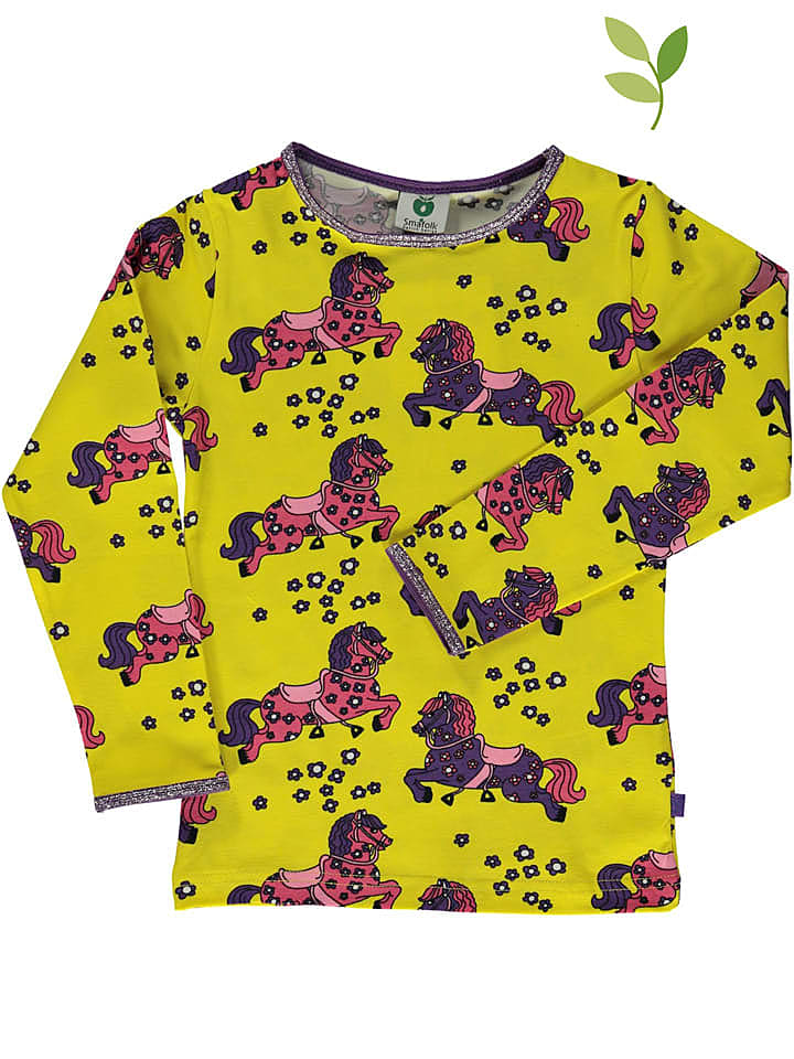 Småfolk Longsleeve in Gelb günstig kaufen 98/104