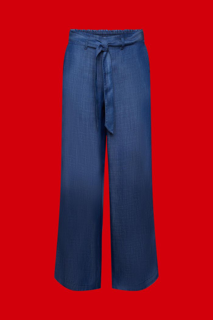 Hose mit weitem Bein und Bindedetail