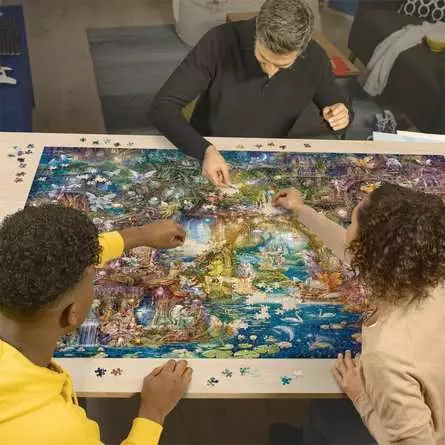 Puzzle 4000 Teile - Die verborgene Welt der Feen
