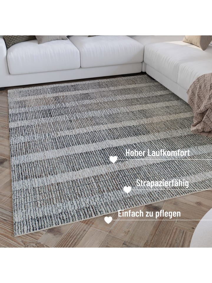 Wecon Home Läufer Hamptons FORTY in beige grau günstig kaufen