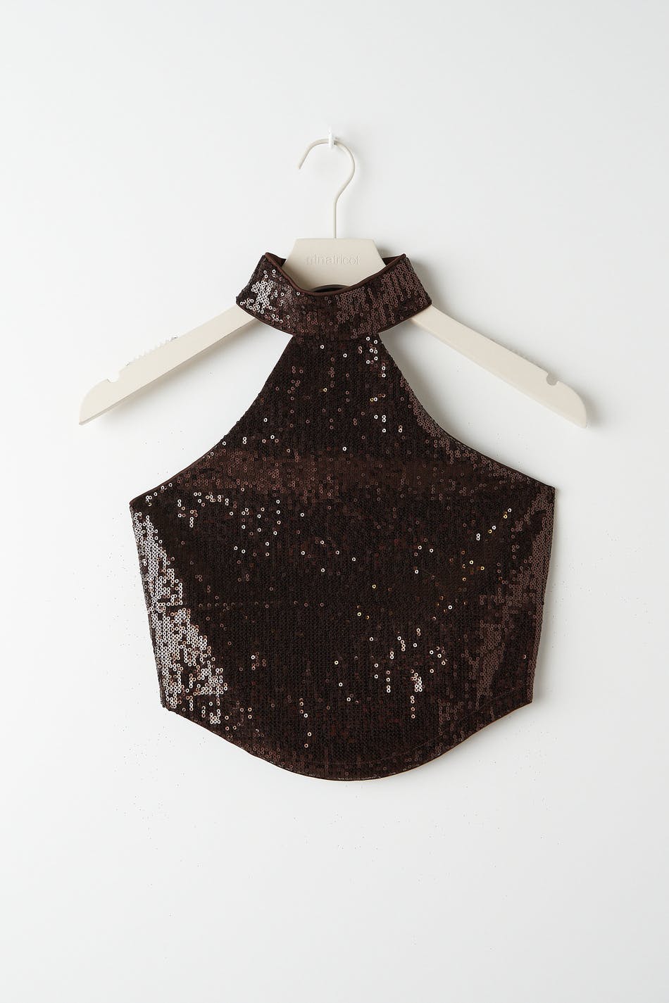 Pembe sequin top