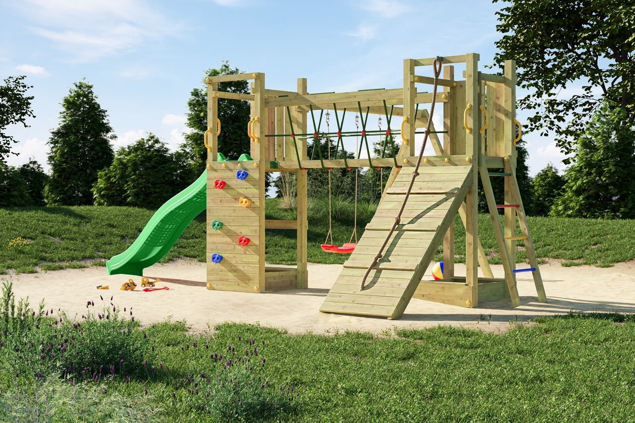 FUNGOO FUNGOO Spielturm Klettergerüst Maxi Funny Exposure