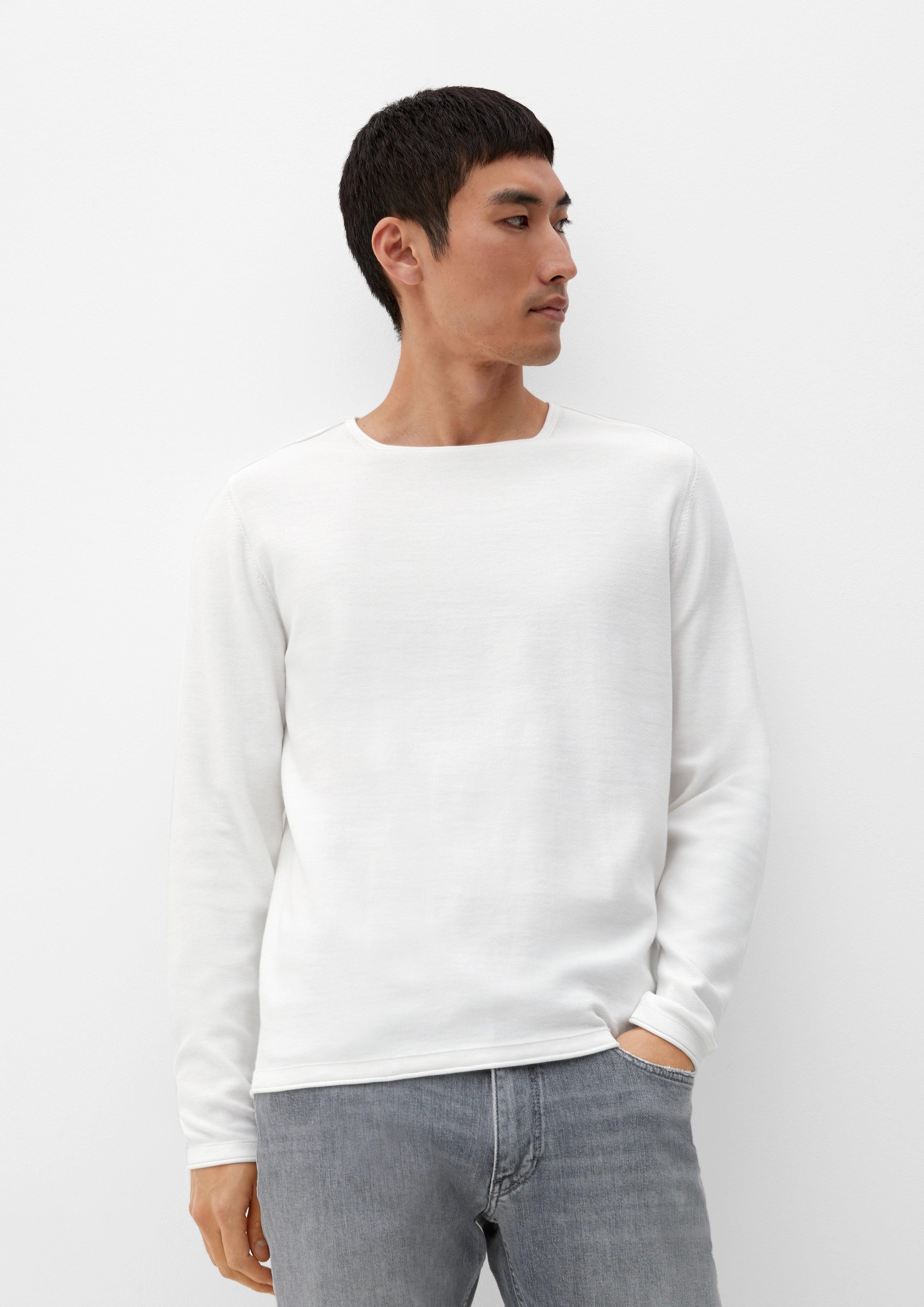 Pullover mit Rollsaumblende  2124525-0120