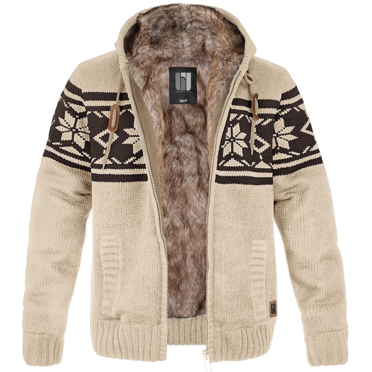 Norweger Strickjacke Taylor