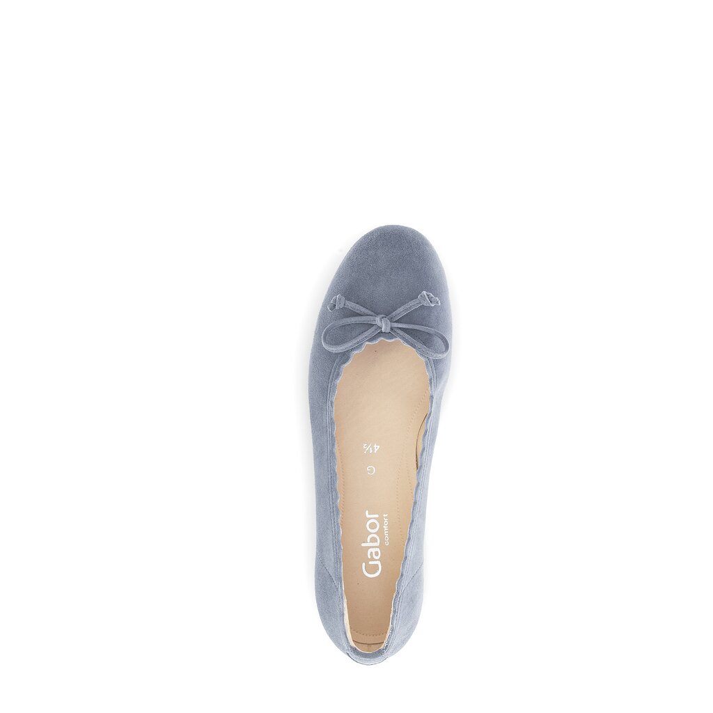 Gabor comfort Eleganter Ballerina blau