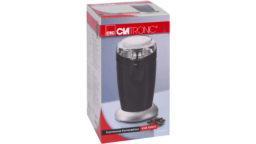 CLATRONIC KSW 3306 Kaffeemühle 120W schwarz