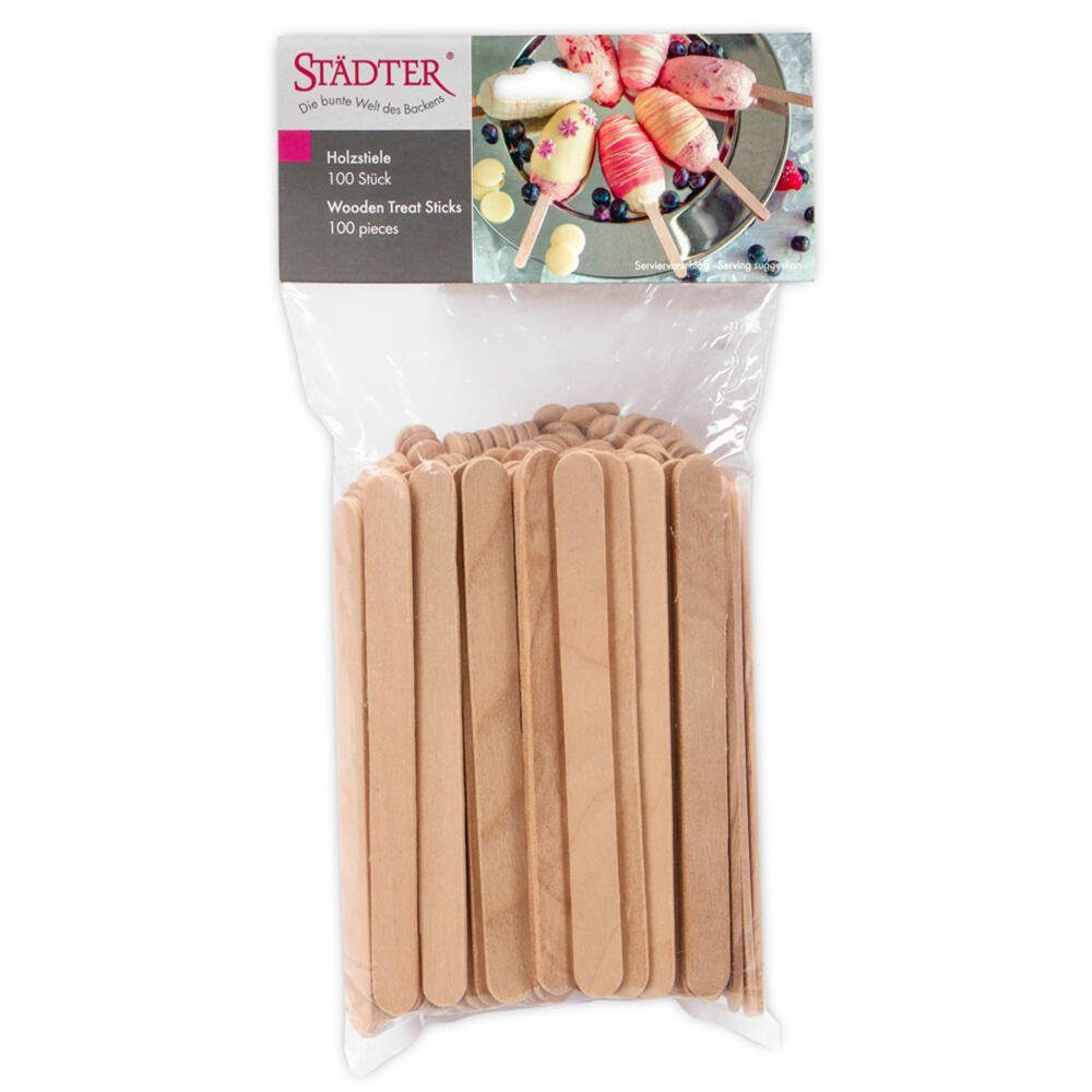 STÄDTER Back-Set Holzstiele 100 Stück