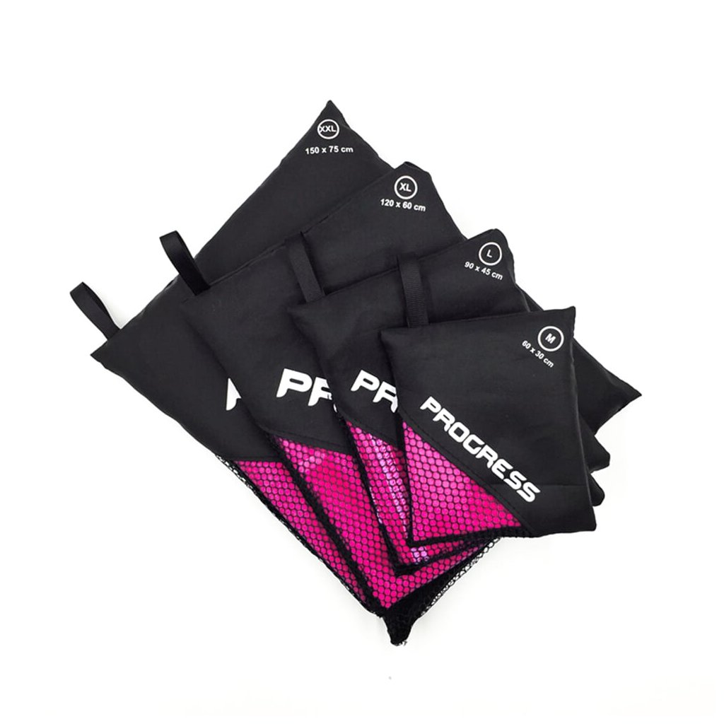 Progress Towel Lite XL rosa Handtuch