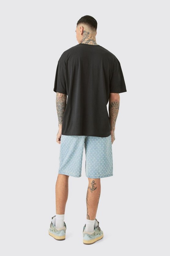 Tall Oversize T-Shirt mit Nirvana Utero Print