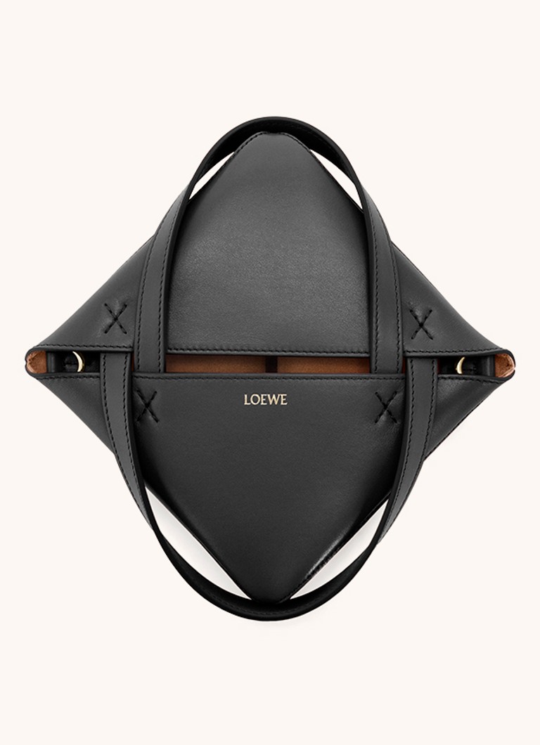 LOEWE  Puzzle Fold mini shopper van kalfsleer