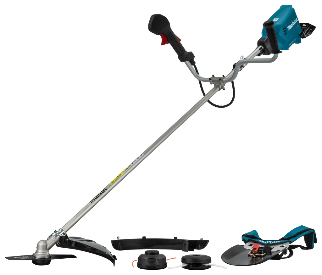 Makita DUR369AZ akkuruoholeikkuri U-kahvalla 2 x 18 V ilman akkuja ja laturia