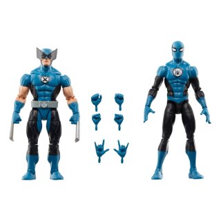 Marvel Legends Series Actionfiguren - Wolverine & Spider-Man
