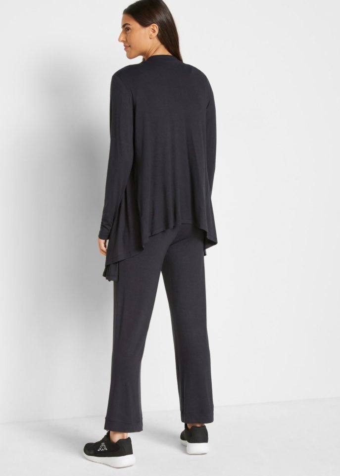 Shirt, Jacke, Hose (3-tlg.Set) mit Viskose