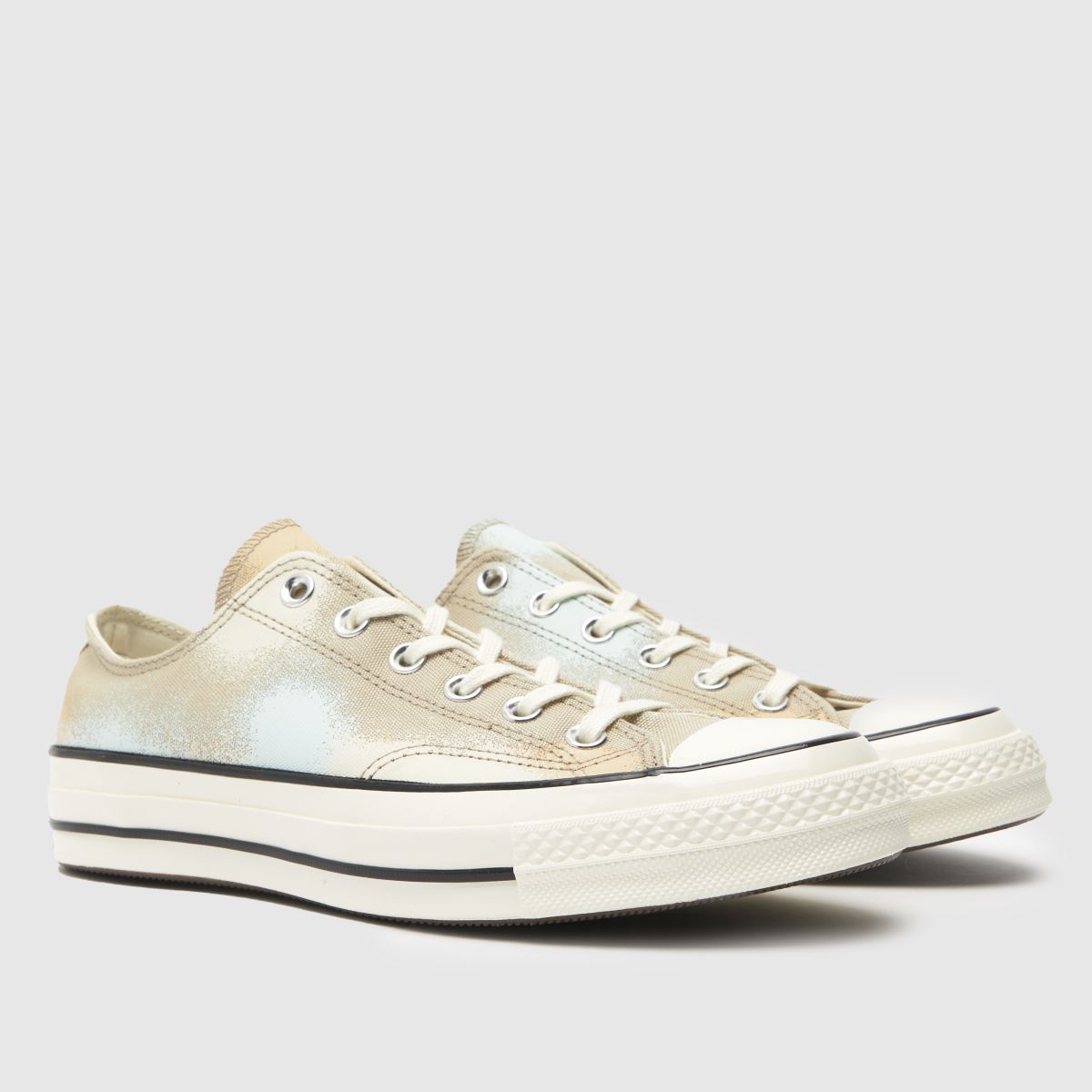 Converse Chuck 70 Ox – Vita och beige sneakers