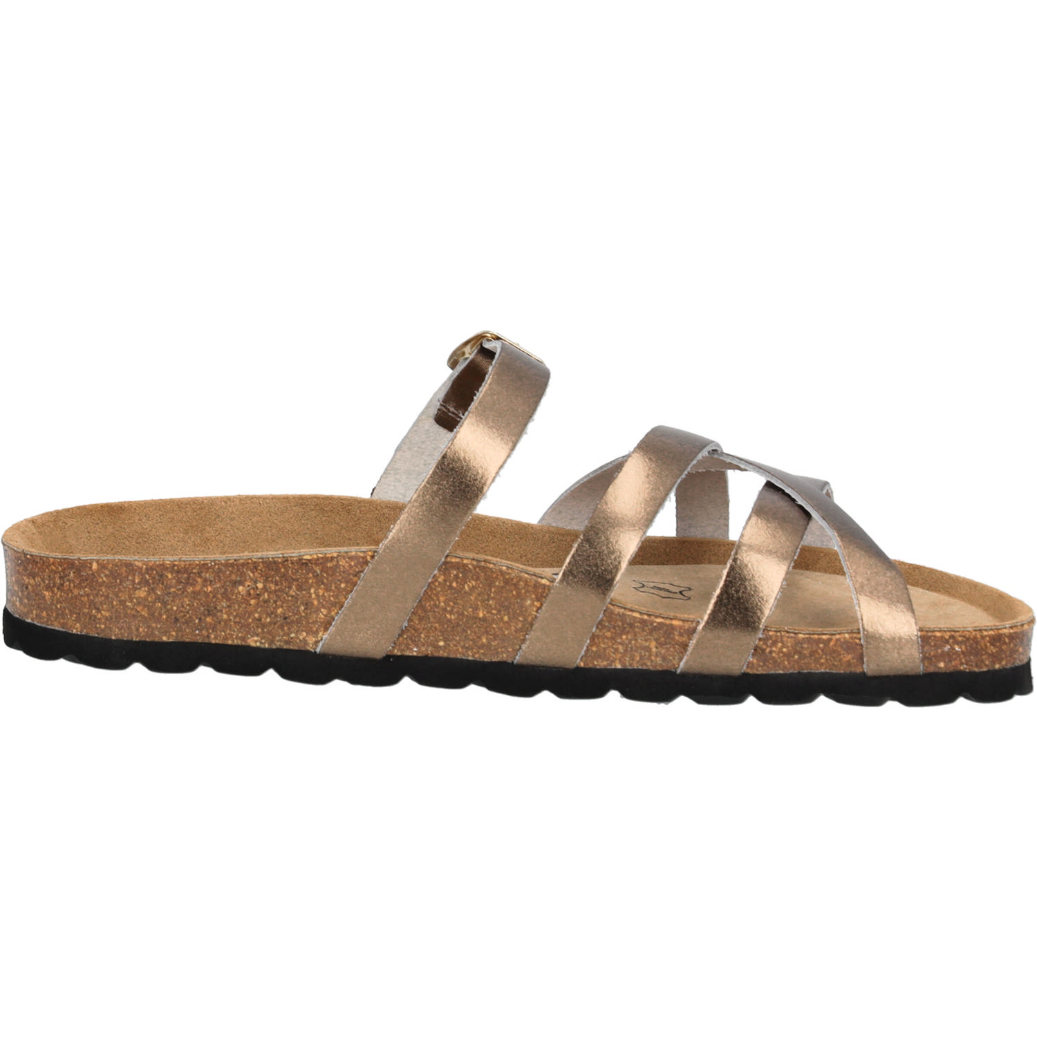Palado Cruisi Premium Leather, Pantoletten, Damen, Bronze Metallic