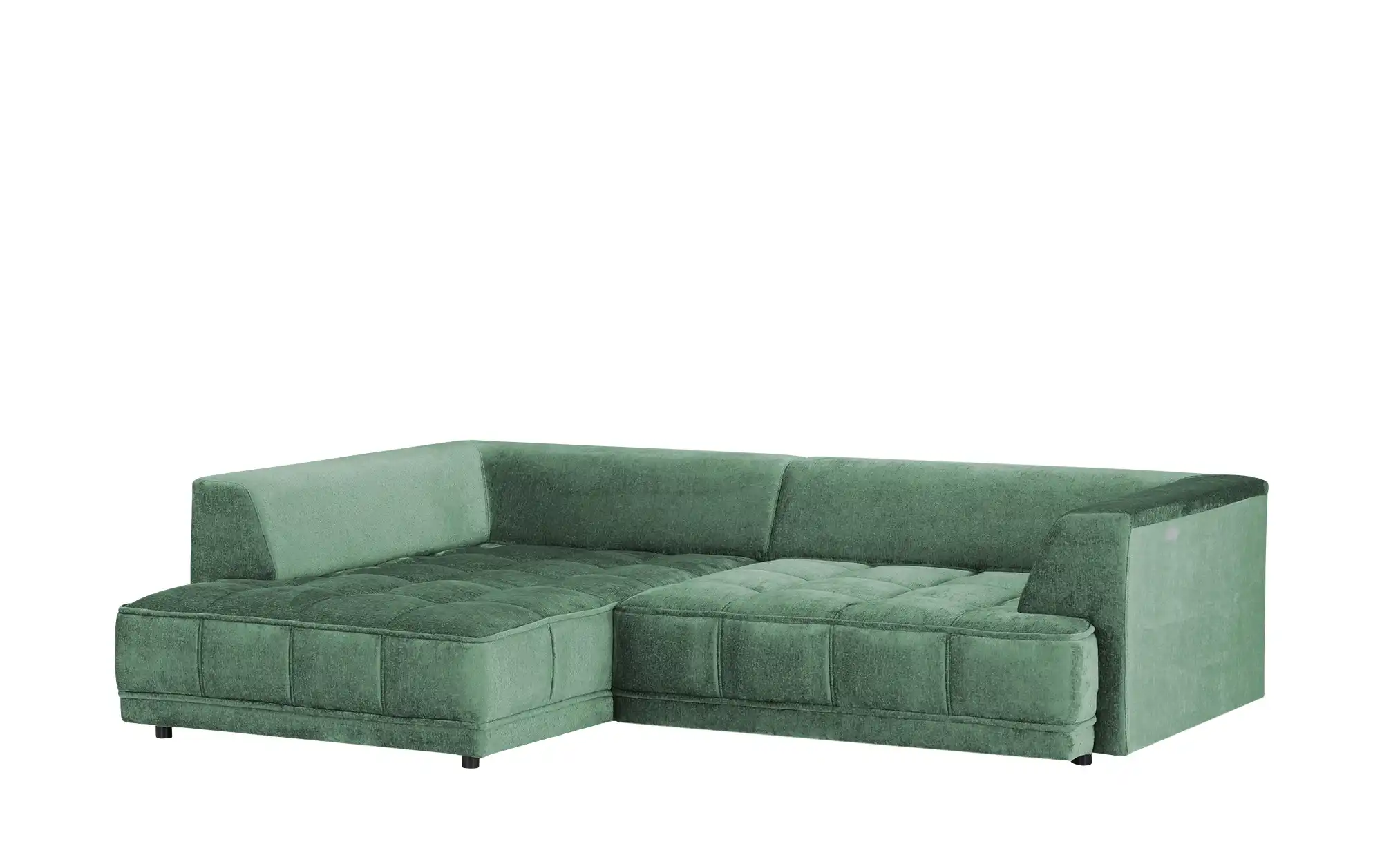 Twist Ecksofa aus Samt Tiga