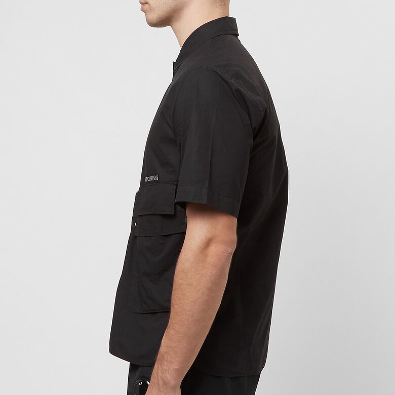 C. P. Company Popeline Pocket Shirt Black