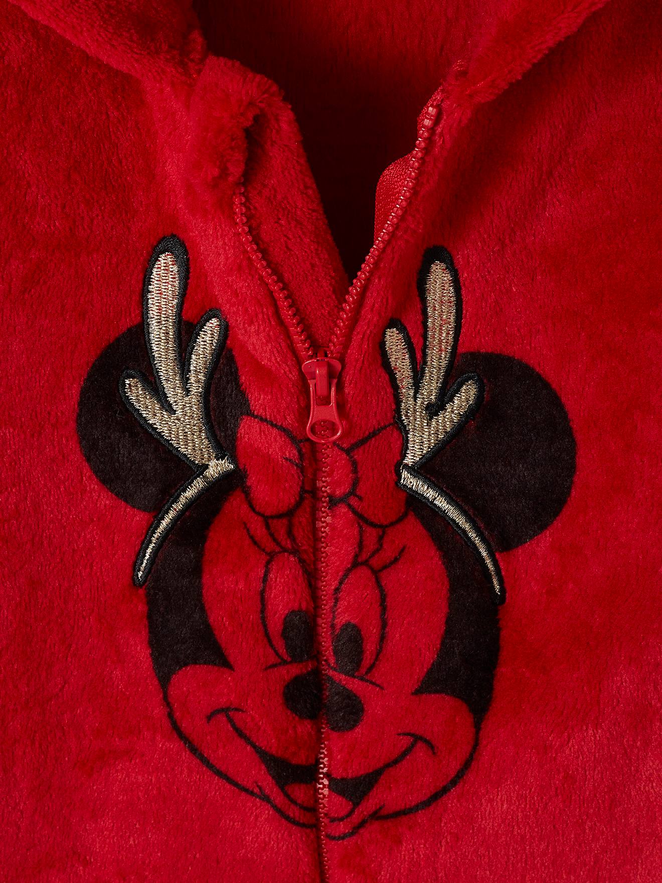Minnie Weihnachtlicher Kinder Baby Overall Disney MINNIE MAUS - rot