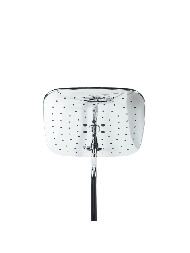 Beliani Wannenarmaturen HOWICK in Silber - (W) 20 x (H) 115 x (L) 36 cm günstig kaufen onesize