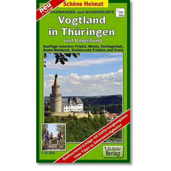 Thüringer Vogtland und Umgebung 1 : 35 000 / 1 : 50 000. Wander- und Radwanderkarte - Wanderkarte