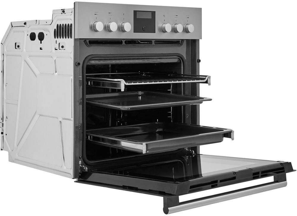 BAUKNECHT Elektro-Herd-Set Heko Tango, Pyrolyse-Selbstreinigung